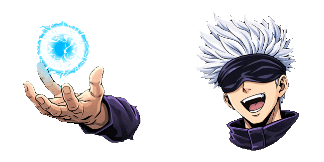 Jujutsu Kaisen Gojo Satoru & Cursed Energy Animated Cursor
