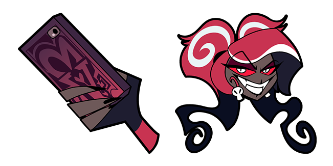 Hazbin Hotel Velvette & Phone Cursor