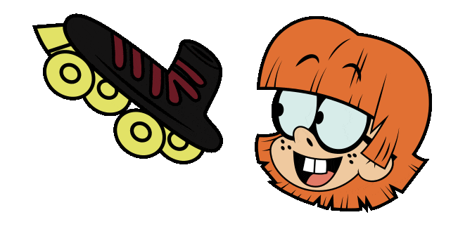 The Loud House Maddie & Rollers Animated Cursor