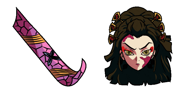 Demon Slayer Daki Obi Sashes Animated Cursor