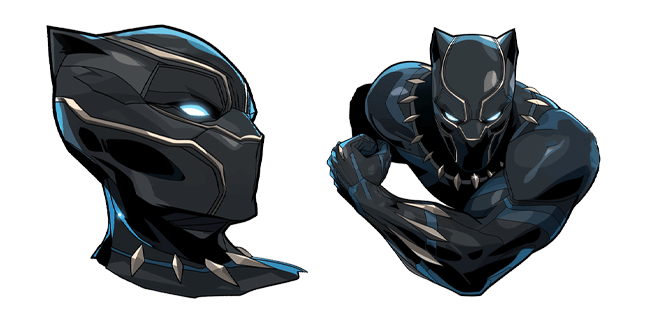 Marvel Awesome Black Panther Pose Cursor