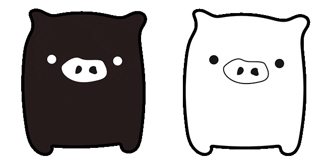 San-X Monokuro Boo Animated Cursor