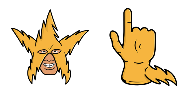 Me and the Boys Electro Meme Cursor