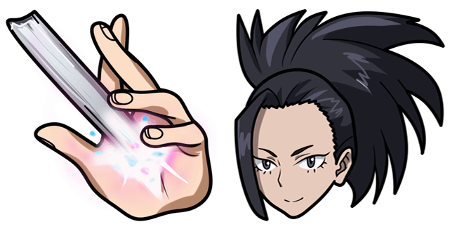 My Hero Academia Momo Yaoyorozu Cursor