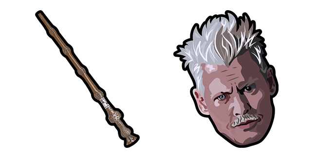 Harry Potter Grindelwald & Elder Wand Cursor