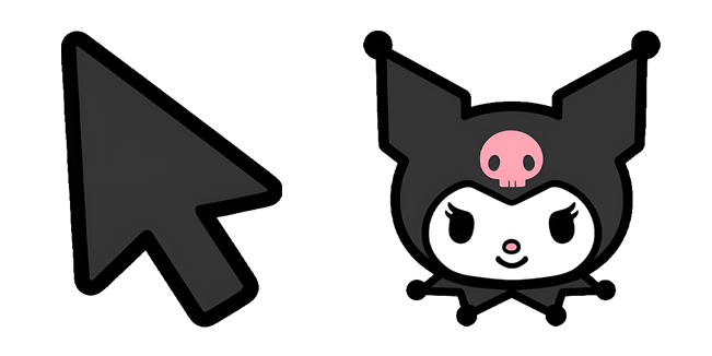 Sanrio Kuromi & Black Arrow Cursor