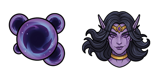 World of Warcraft Xal'atath & Void Orbs Cursor