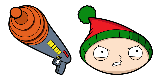 Family Guy Stewie Griffin & Ray Gun Cursor