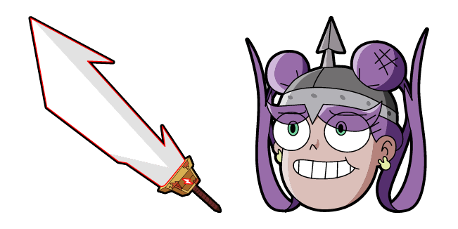 Star vs. the Forces of Evil Mina Loveberry & Solarian Sword Cursor