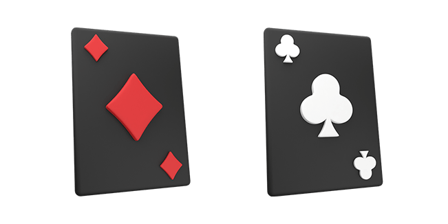 Diamond Card & Clubs Card 3D Cursor