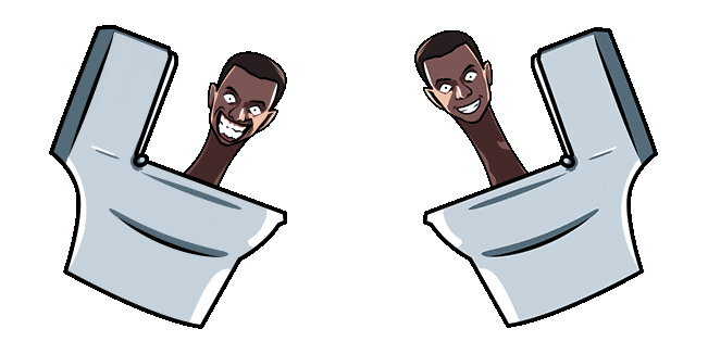 Skibidi Toilet Meme Animated Cursor