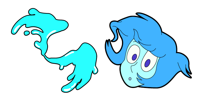 Steven Universe Lapis Lazuli & Water Wings Cursor
