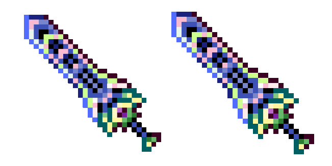Terraria Zenith Pixel Animated Cursor