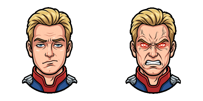 The Boys Angry Homelander Animated Cursor