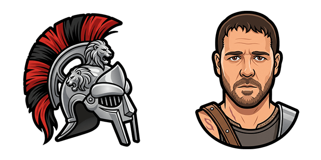 Gladiator Maximus & Helmet Cursor