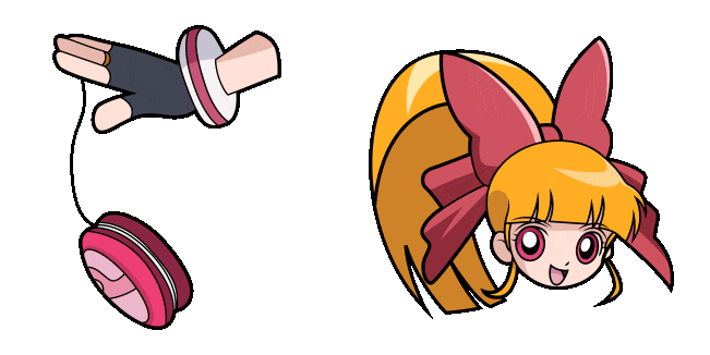 The Powerpuff Girls Momoko & Yoyo Animated Cursor