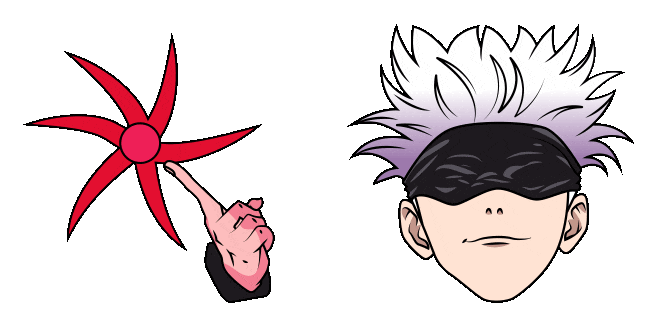 Jujutsu Kaisen Satoru & Cursed Technique Reversal Animated Cursor