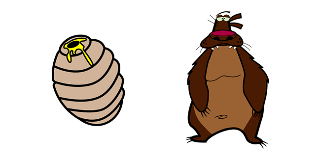 The Angry Beavers Barry Bear & Hive Cursor