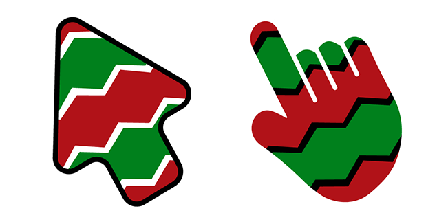 Christmas Pattern Texture Cursor