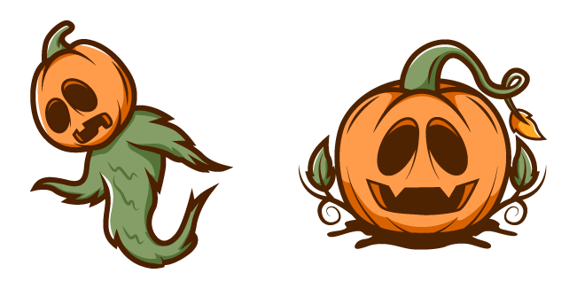 Halloween Strange Pumpkin Cursor