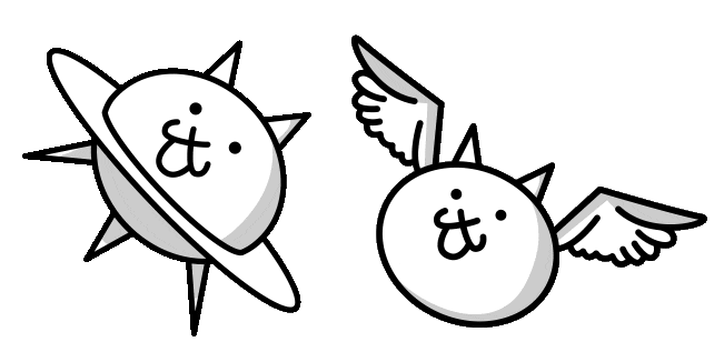 The Battle Cats UFO & Bird Cat Animated Cursor