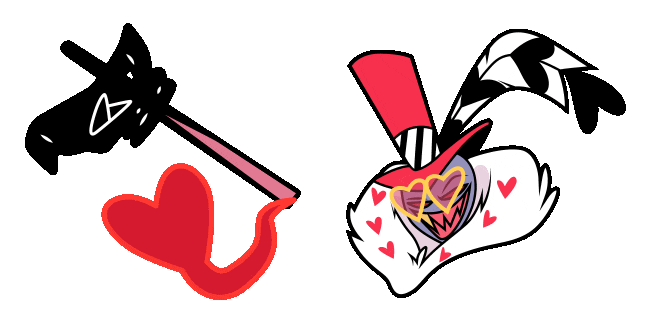 Hazbin Hotel Valentino Animated Cursor