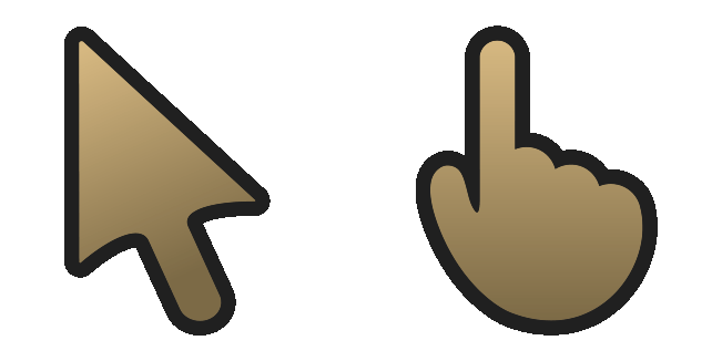 Sandstone Gradient Animated Cursor