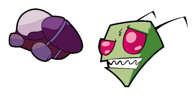 Invader ZIM & Voot Runner Animated Cursor