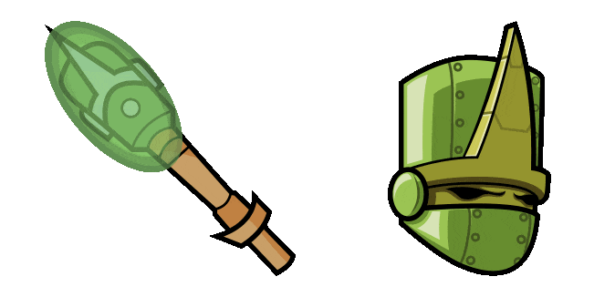 Castle Crashers Snakey & Mace Animated Cursor