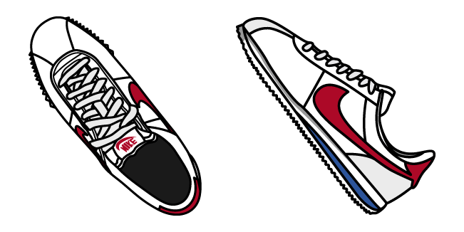 Nike Classic Cortez Leather Forrest Gump Cursor