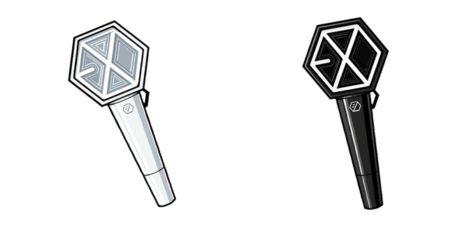 EXO Hexagon Lightstick Cursor