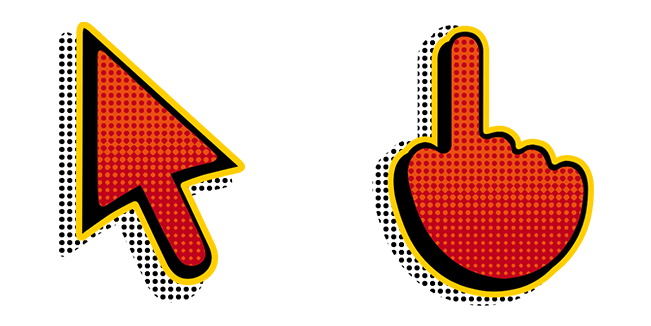 Comic Texture Cursor