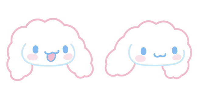 Sanrio Cute Cinnamoroll Head Cursor