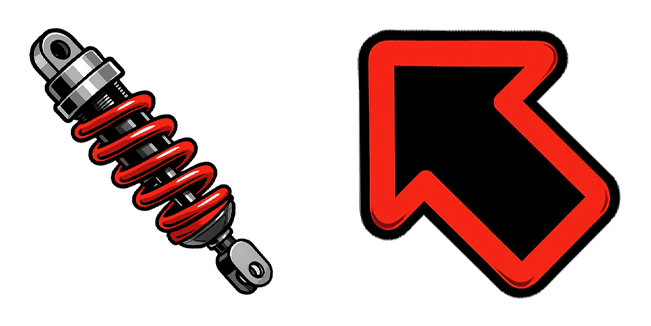 Shock Absorber Arrow Cursor
