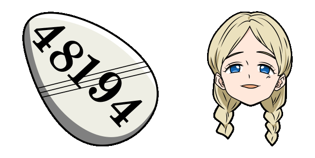 The Promised Neverland Anna Animated Cursor