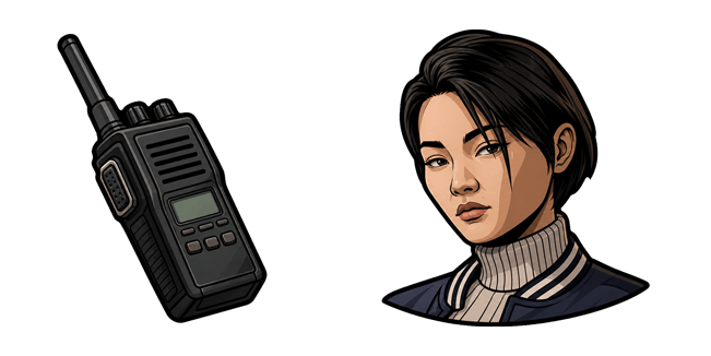 The Wolf Among Us 2 Officer Faye & Radio Cursor