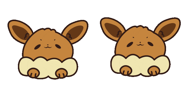 Pokemon Cute Eevee Animated Cursor