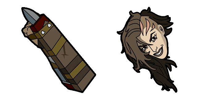 Ark The Animated Series Gladiatrix Animated Cursor