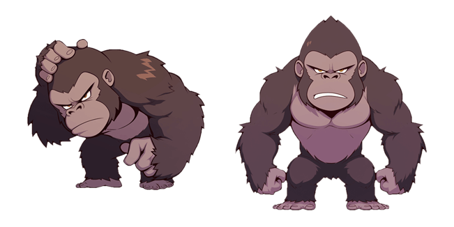 Thoughtful King Kong Cursor