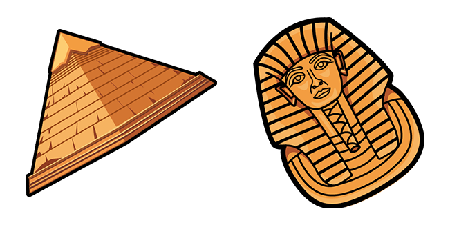 Egyptian Pyramid & Sarcophage Cursor