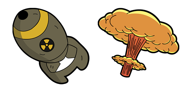 Fallout Atomic Bomb & Mushroom Cloud Cursor