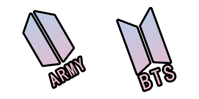 BTS Army Logo Cursor
