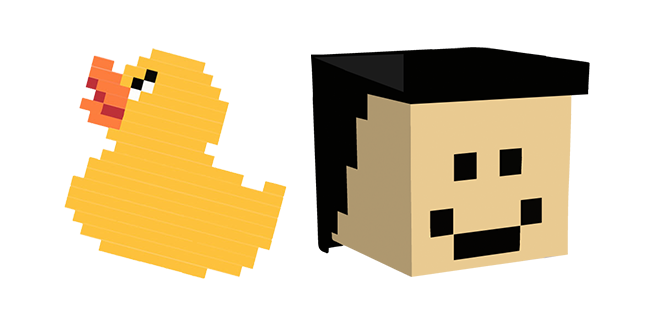 Dream SMP Quackity & Duck Cursor