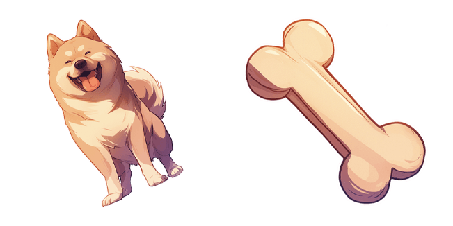 Japanese Turf Dog & Bone Cursor