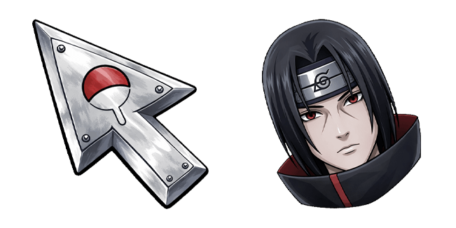 Naruto Itachi & Uchiha Clan Symbol Cursor