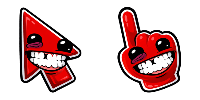 Super Meat Boy Arrow Cursor