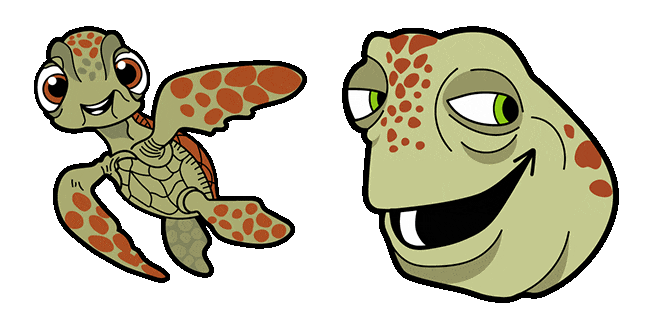 Finding Nemo Crush & Squirt Animated Cursor