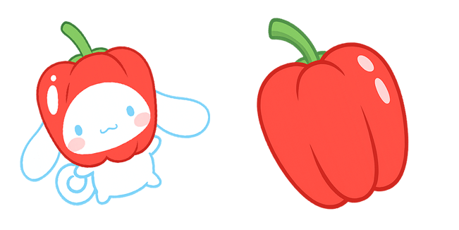 Cinnamoroll Bell Pepper Hat Cursor
