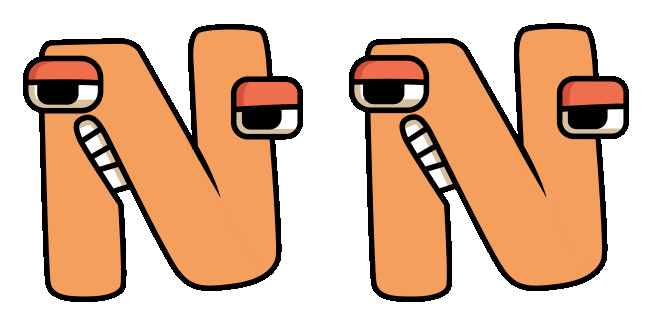 Alphabet Lore N Animated Cursor