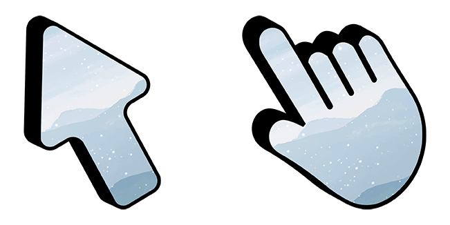 Winter Texture Cursor